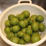 Unripe Walnuts